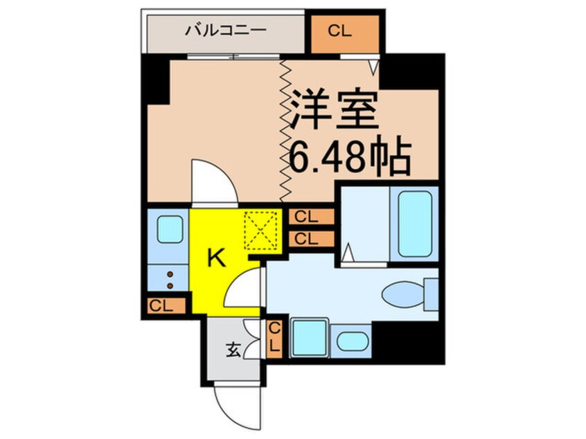 間取図 CREAL日本橋浜町