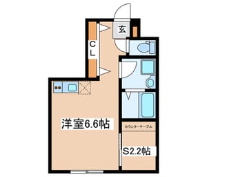 間取図 イーストヒルズⅠ