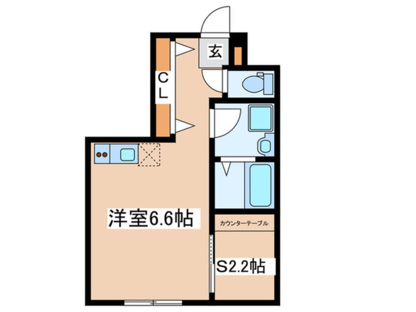 間取図 イーストヒルズⅠ