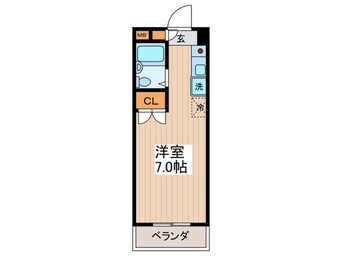 間取図 メゾン・ド・フロ－ラ