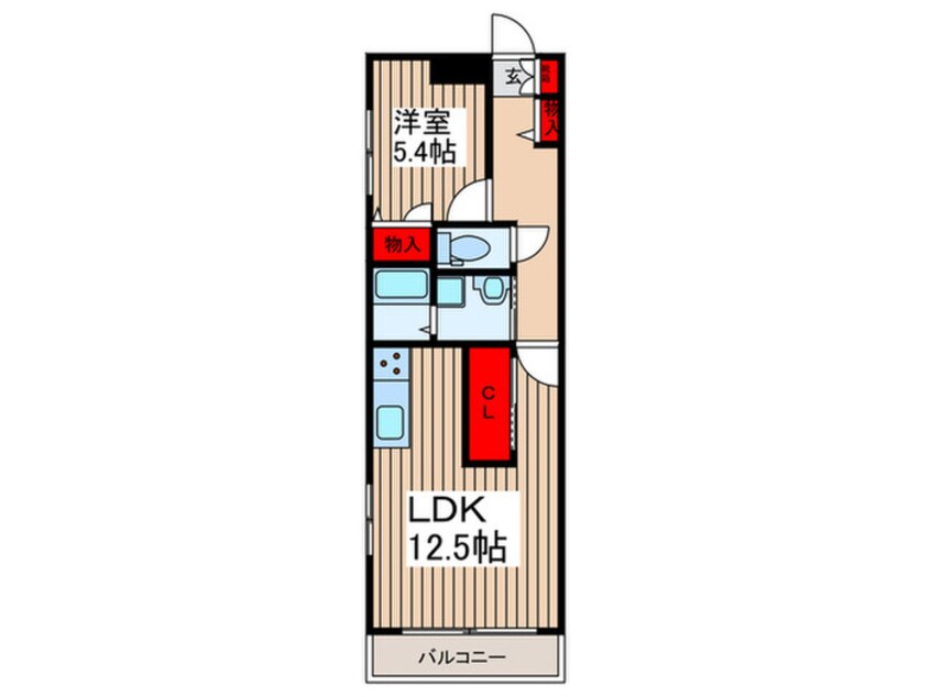 間取図 仮)下落合3丁目共同住宅
