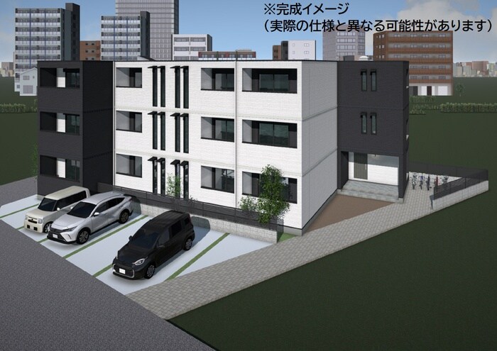 完成予想図 仮)下落合3丁目共同住宅