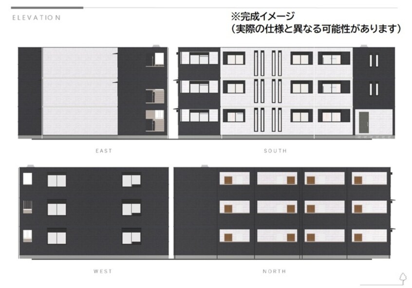 完成予想図 仮)下落合3丁目共同住宅