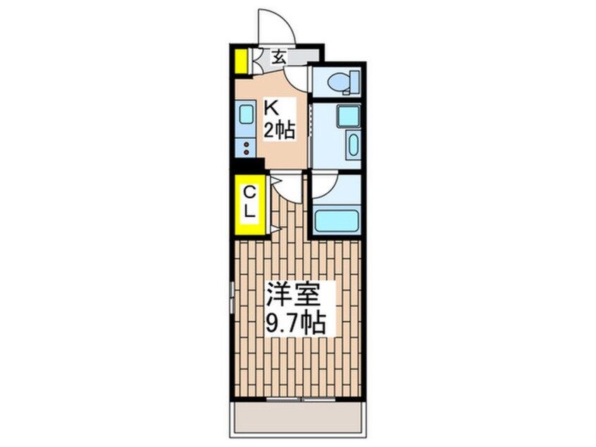 間取図 メゾン　リヴェール