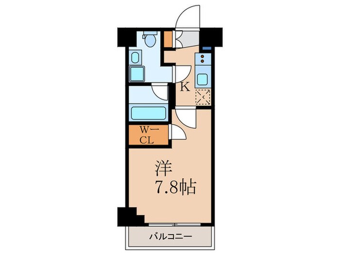 間取り図 アジールコート山手動坂