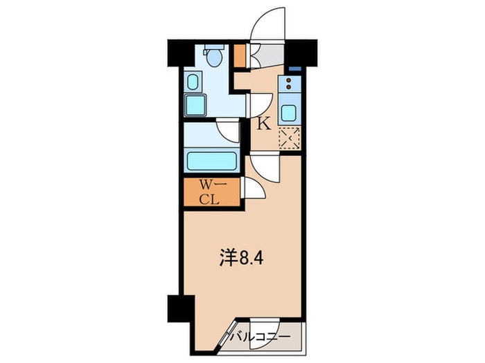 間取り図 アジールコート山手動坂
