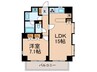 ﾌﾚｰﾙ早稲田（501） 1LDKの間取り