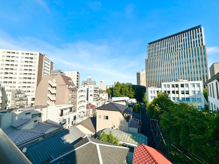 室内からの展望 ﾌﾚｰﾙ早稲田（501）