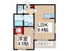 仮)Beststage流山市鰭ヶ崎1号棟 1LDKの間取り