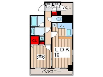 間取図 プライムアーバン月島