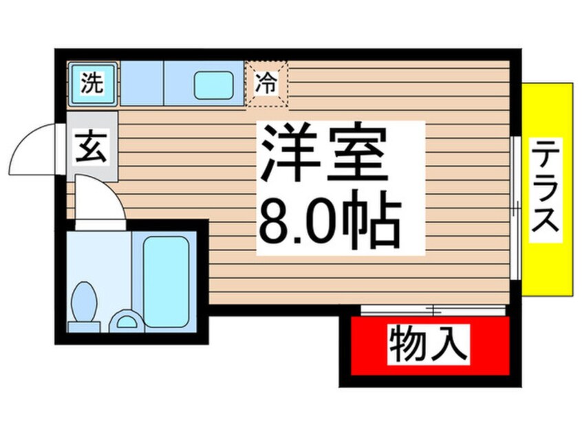 間取図 エクセルコ－ポ花園