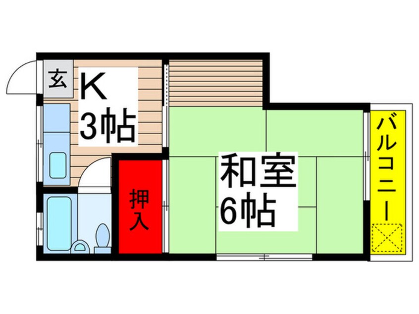 間取図 アルカディア