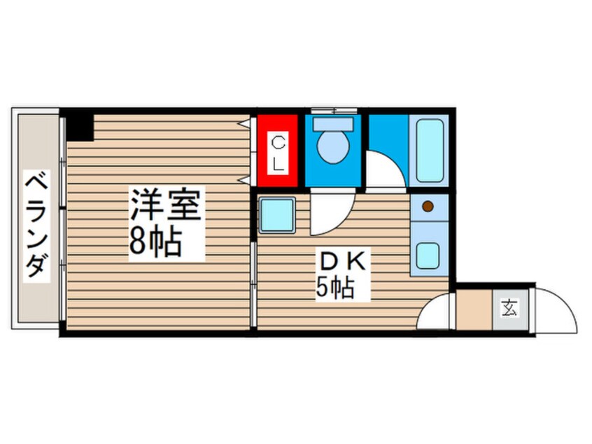 間取図 ベルモツインズ