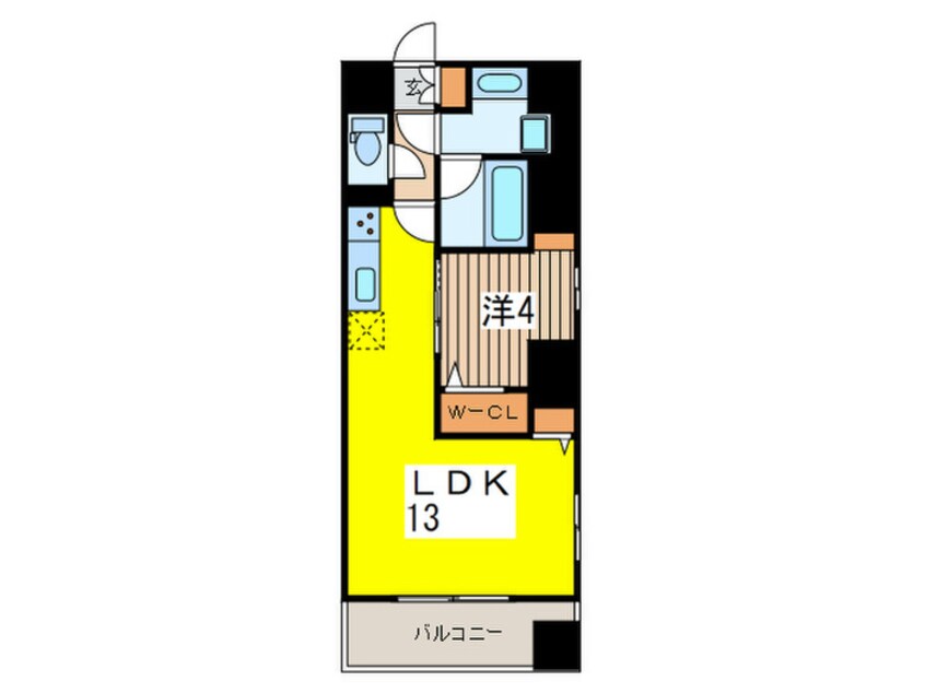 間取図 クレール日本橋