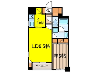 間取図 クレール日本橋