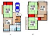 粕壁東貸家 4DKの間取り