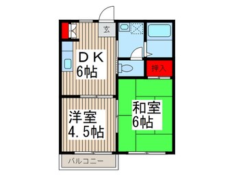 間取図 メゾンキュービック