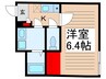 仮)足立区古千谷本町1丁目新築 1Kの間取り