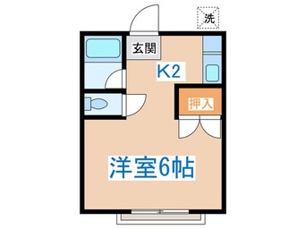 間取図 シティハイムスミレ