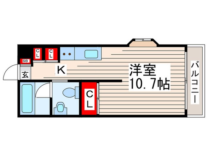 間取り図 ファランドール西葛西