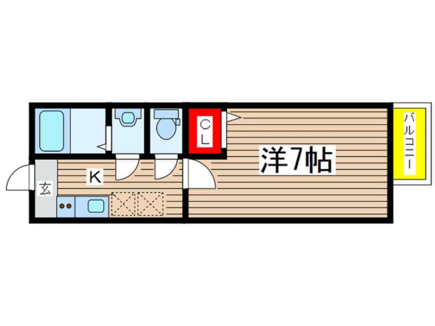 間取図 I-court CHIBA