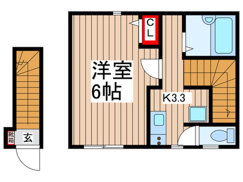 間取図 クレフラスト木場