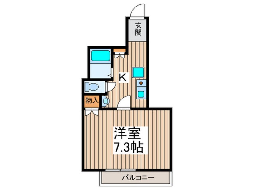 間取図 丸昌西マンション