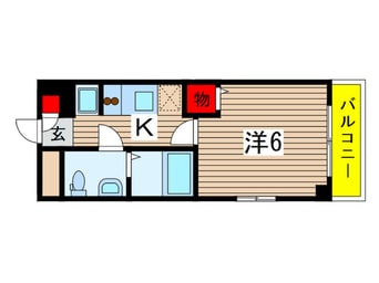 間取図 レアレジデンス稲毛
