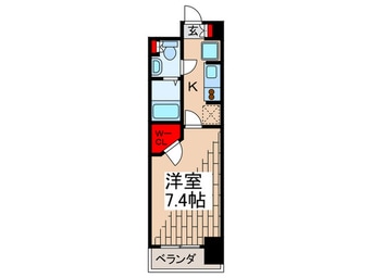 間取図 エスティメゾン錦糸町Ⅱ