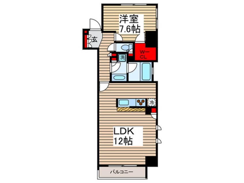 間取図 エスティメゾン錦糸町Ⅱ