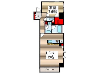 間取図 エスティメゾン錦糸町Ⅱ