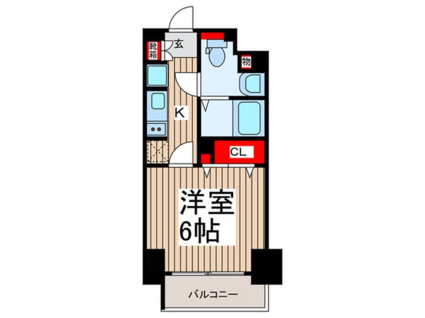 間取図 エスティメゾン錦糸町Ⅱ