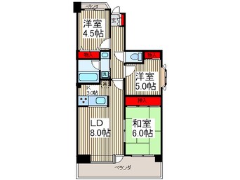 間取図 カーサグラン西川口