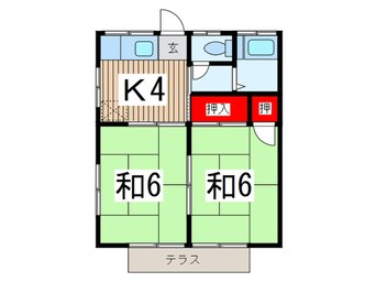 間取図 小川ハイツ