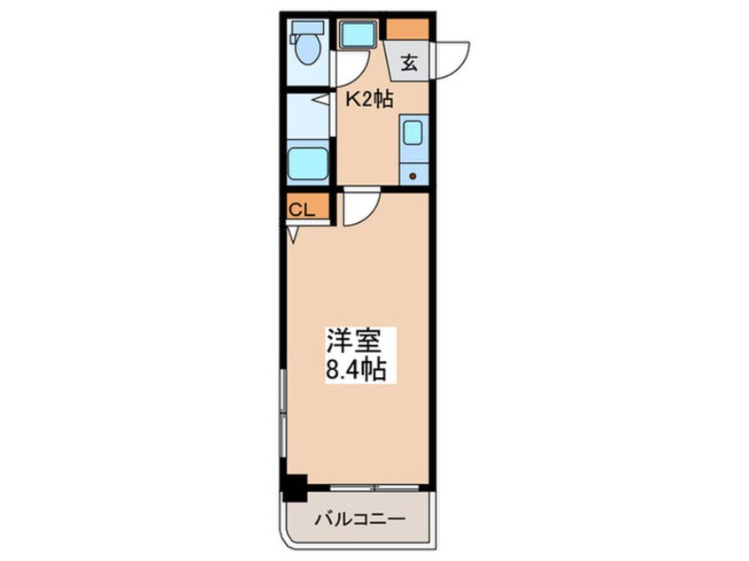 間取図 エクメーネ橋本Ⅱ