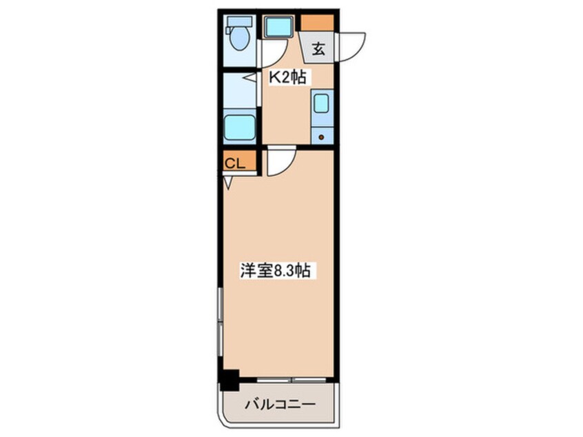 間取図 エクメーネ橋本Ⅱ