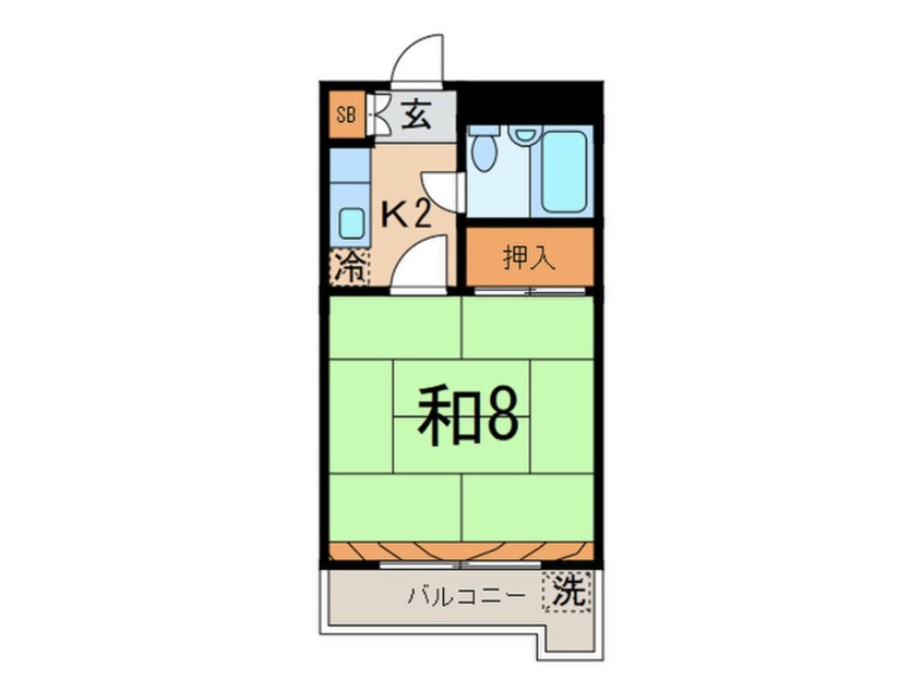 間取図 ハイツサンライズ