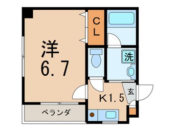 間取図 アンフィニアキ