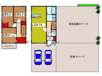 間取図 リアン・フェリシアD