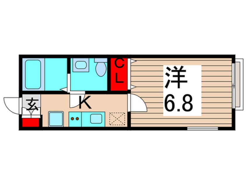 間取図 きぃちゃんハイム