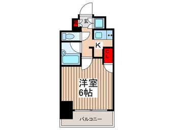 間取図 ﾄﾞﾙﾁｪ日本橋浜町・壱番館(1102)