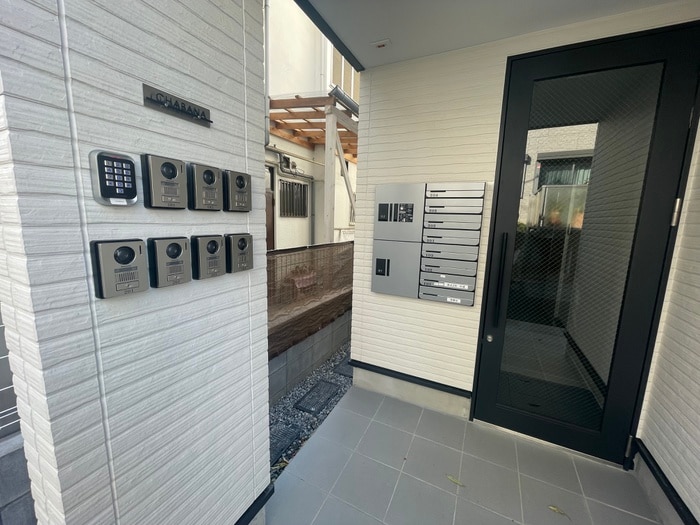 エントランス部分 茶花ハイツ