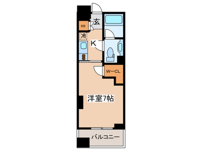 間取図 レジディア池袋ウエスト