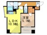 レジディア池袋ウエスト 1LDKの間取り