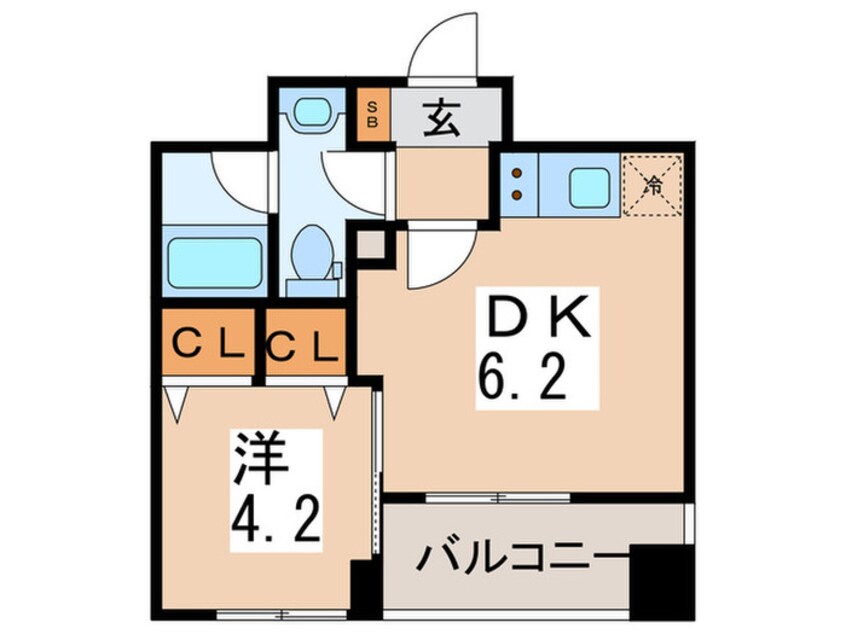 間取図 レジディア池袋ウエスト