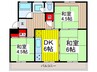 浦和下木崎住宅第二団地５号棟 3DKの間取り