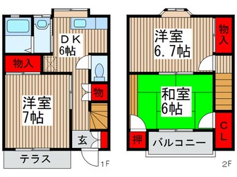 間取図 サンテラス小林