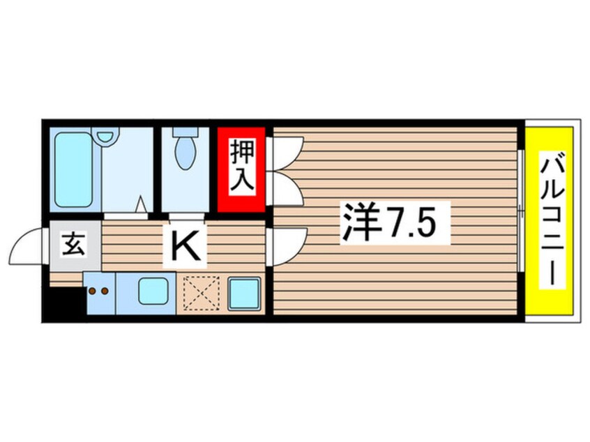 間取図 メゾン　とどろき