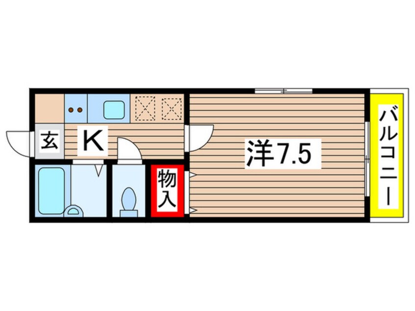 間取図 メゾン　とどろき