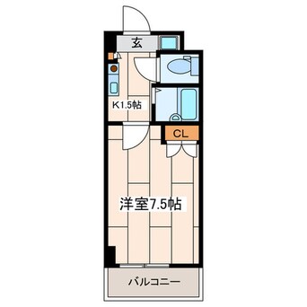 間取図 ＡＢＩＴＡＲＥ海老名